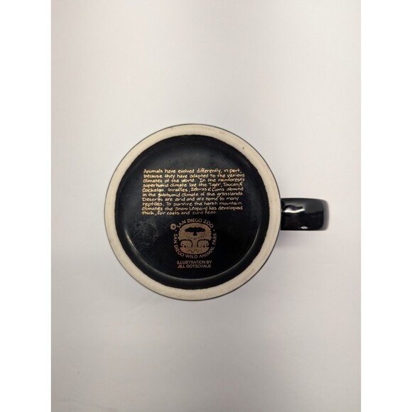 San Diego Zoo Wild Animal Park Coffee Mug Vintage Illustration by Jill Gotschalk - Picture 5 of 7